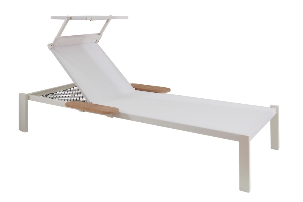 Read a book, take a nap or just sun bathe in one of these stylish loungers