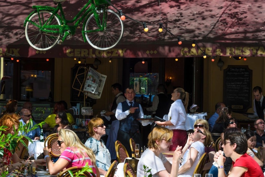 A cafe in Budapest, aka the Paris of the East. Picture: Alamy