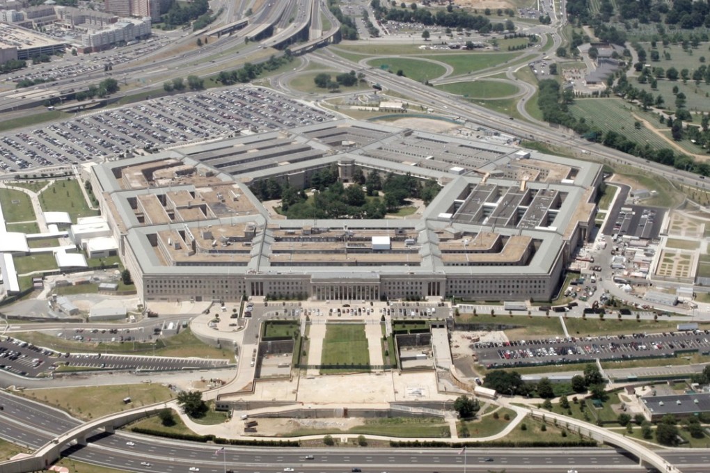 An aerial view of the Pentagon building in Washington. Photo: Reuters