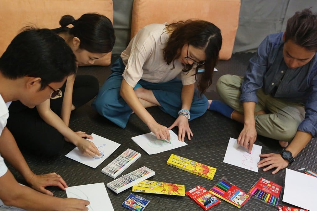 The Hong Kong Expressive Arts Therapy Service Centre has helped around 800 people in the past year. Photo: Edmond So
