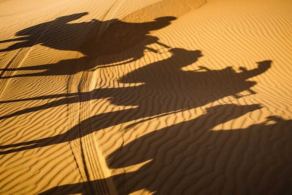 The image of camels crossing a desert may spring to mind when one thinks of the Silk Road – but if you think of the belt and road without including digital solutions, then you’re planning is nearly as archaic as those camels. Photo: Tessa Chan