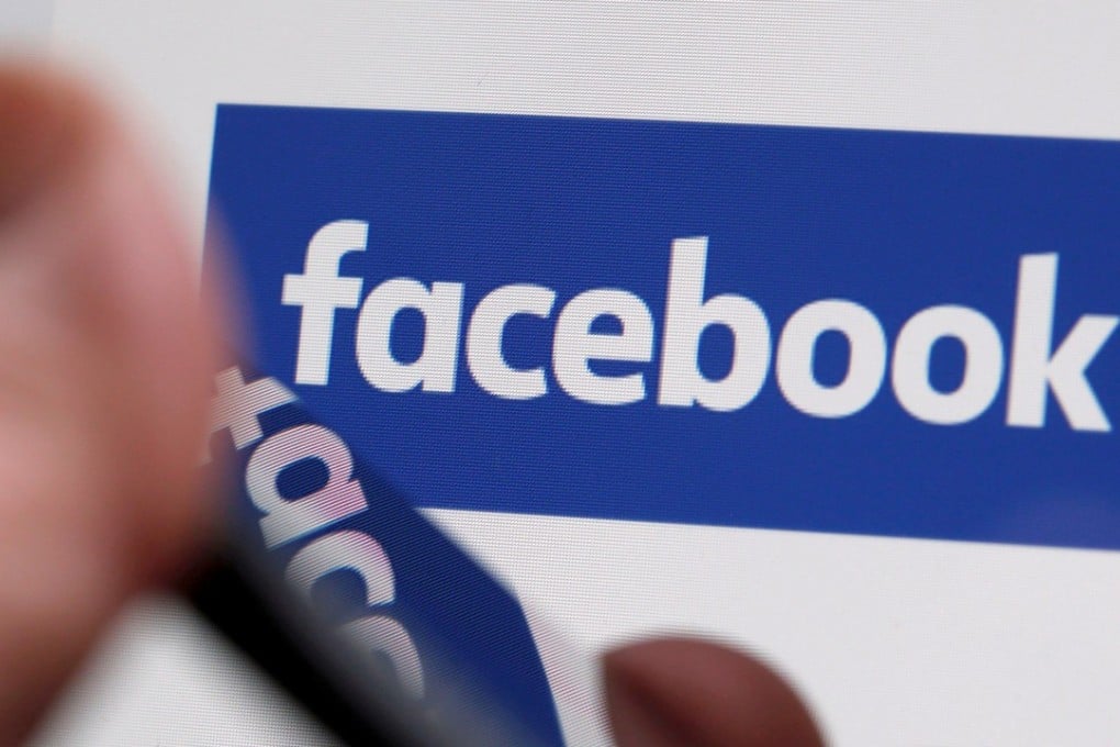 The Facebook logo is displayed on the company's website. Social media giant Facebook is launching its Watch video service to directly compete with YouTube and Netflix among others. Photo: Reuters