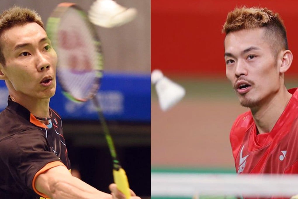 Lee Chong Wei and Lin Dan could face each other in the men’s singles final at the world championships in Glasgow this month. Photo: Sam Tsang/AFP