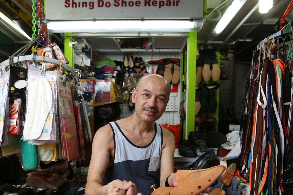Hong Kong cobbler puts heart and sole into repairing shoes on his trusted 25 year old machine South China Morning Post