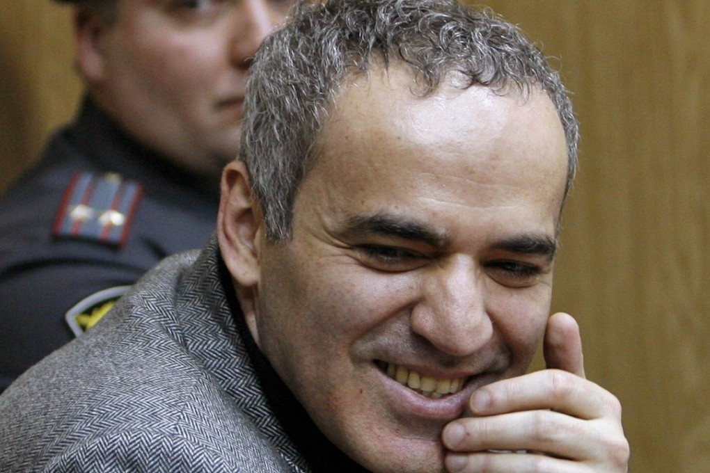 Former world chess champion Garry Kasparov. Photo: AFP