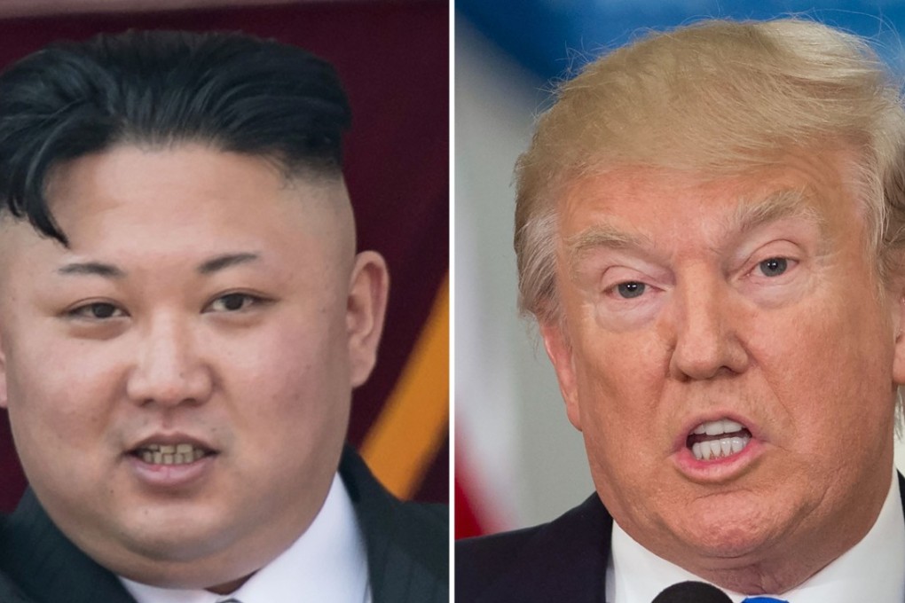 North Korean leader Kim Jong-un and US President Donald Trump.