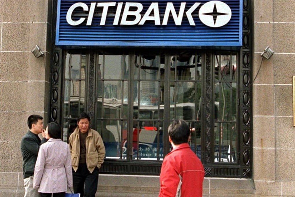 Citibank’s office on the Bund in Shanghai. Photo: ralstonchina