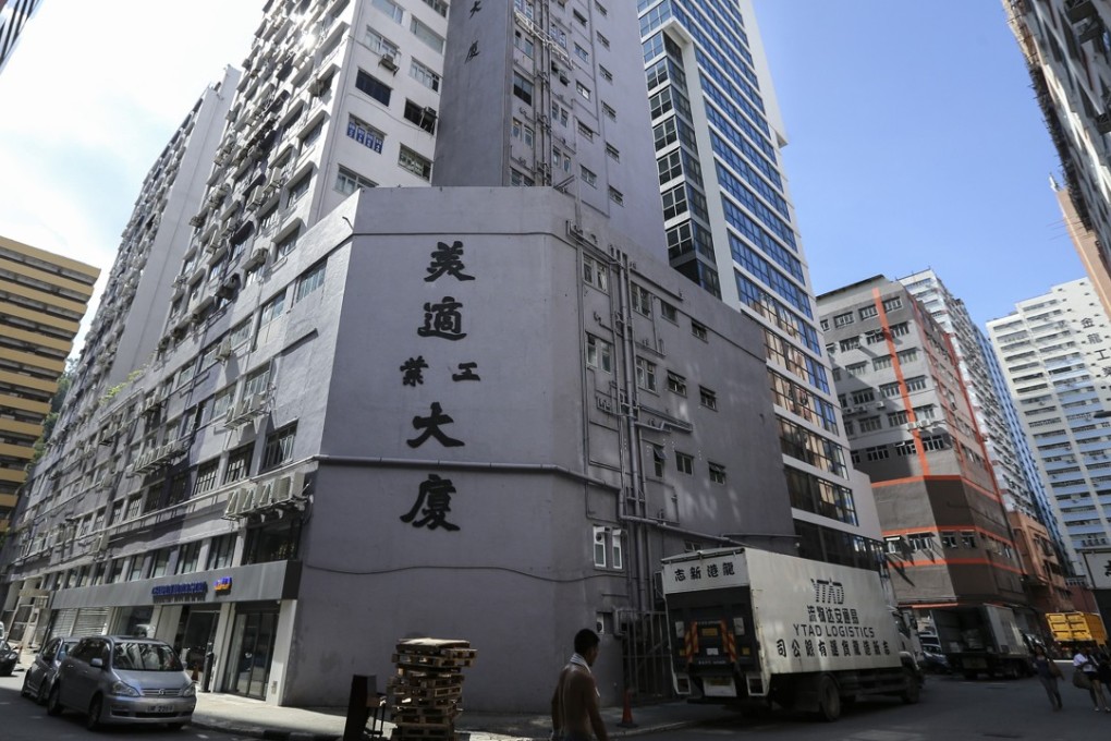 The three people who were killed in the blaze were found in the toilet of a subdivided flat. Photo: Dickson Lee