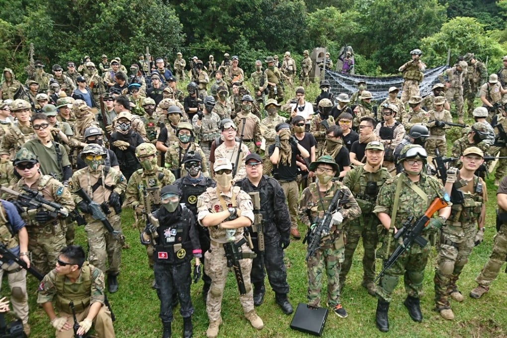 Hong Kong wargames enthusiasts get ready to re-enact the Allied invasion of Normandy in Yuen Long. Photo: Day Army