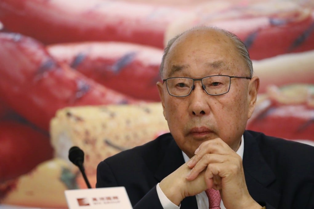 Wan Long, chairman and CEO of WH Group, played down the risk of a US-China trade war during comments at the company’s interim results briefing in Hong Kong on Monday. Photo: Nora Tam