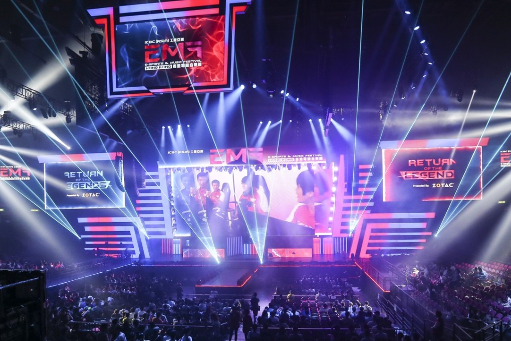 The first mega e-sport festival in Hong Kong showcased various events, including a K-pop performance. Photo: Dickson Lee