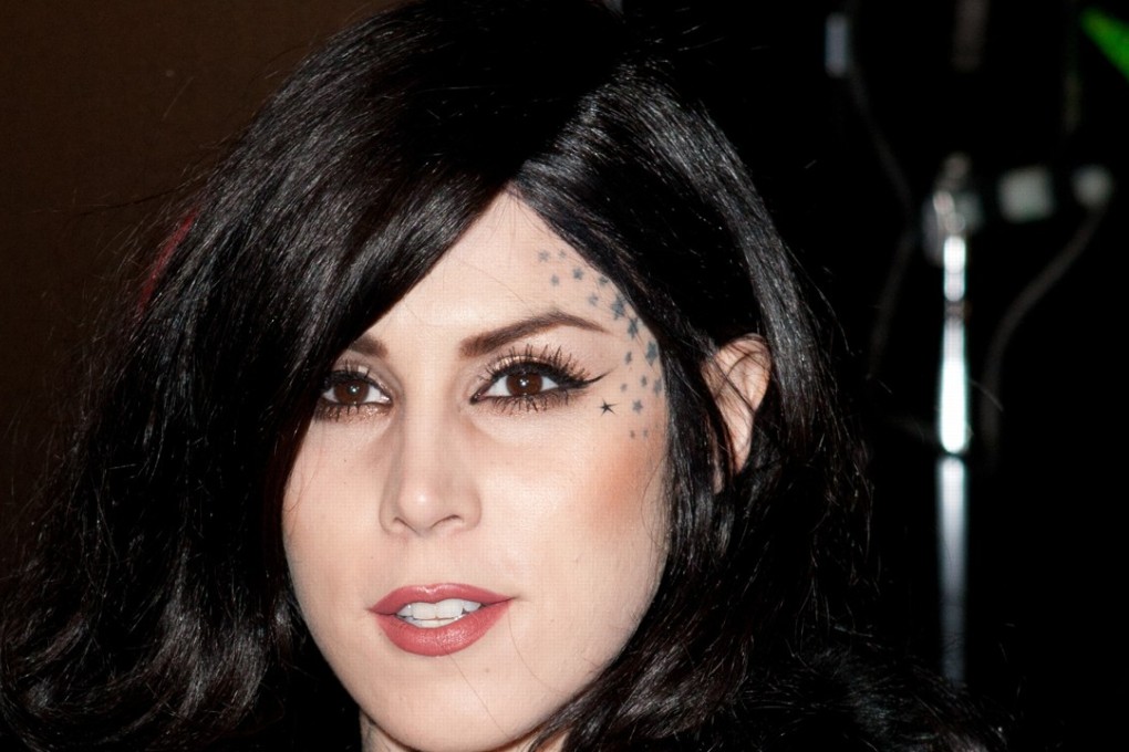 American tattoo artist and entrepreneur Kat Von D.