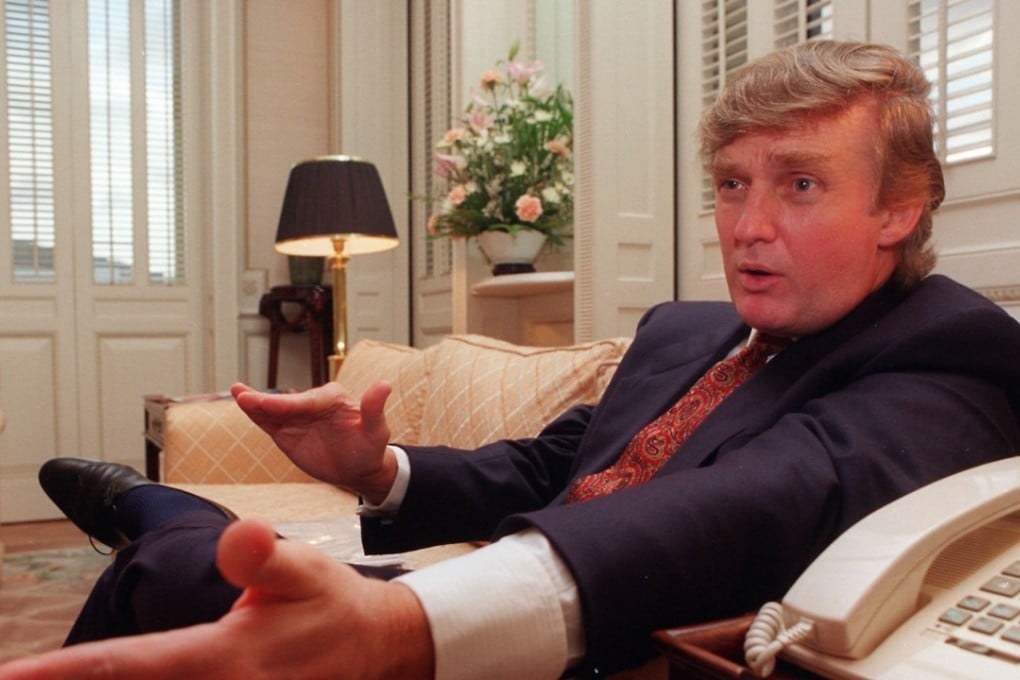 Donald Trump in Hong Kong Kong in 1993. File photo: C. Y. YU
