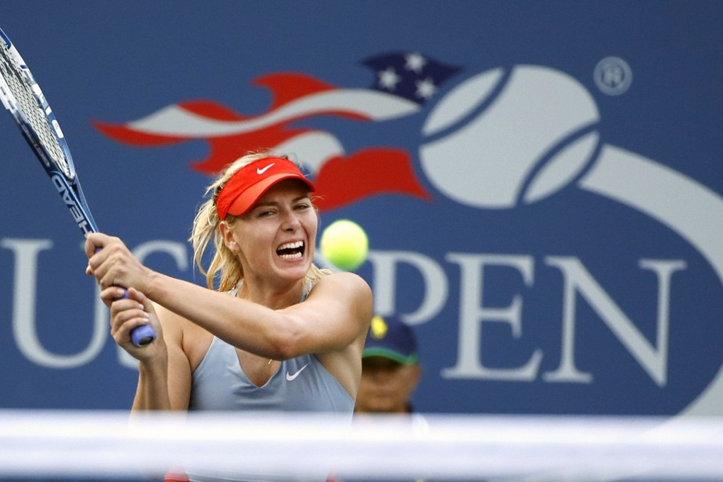 Maria Sharapova at the 2014 US Open. Photo: AP