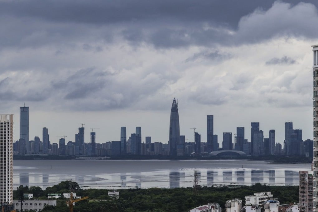 View of the Nanshan District taken from Futian District in Shenzhen. Shouqi Limousine and Chauffeur is planning to launch a shuttle limousine services between Hong Kong and Shenzhen, to cater for high-end customers. Photo: Roy Issa