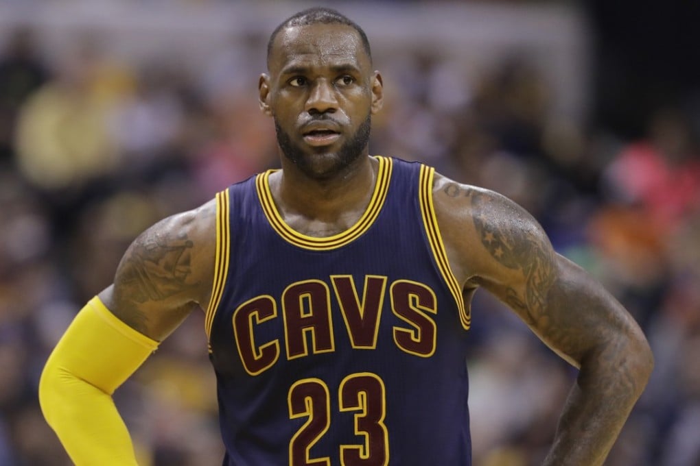 LeBron James has been outspoken on his political beliefs in the past. Photo: AP