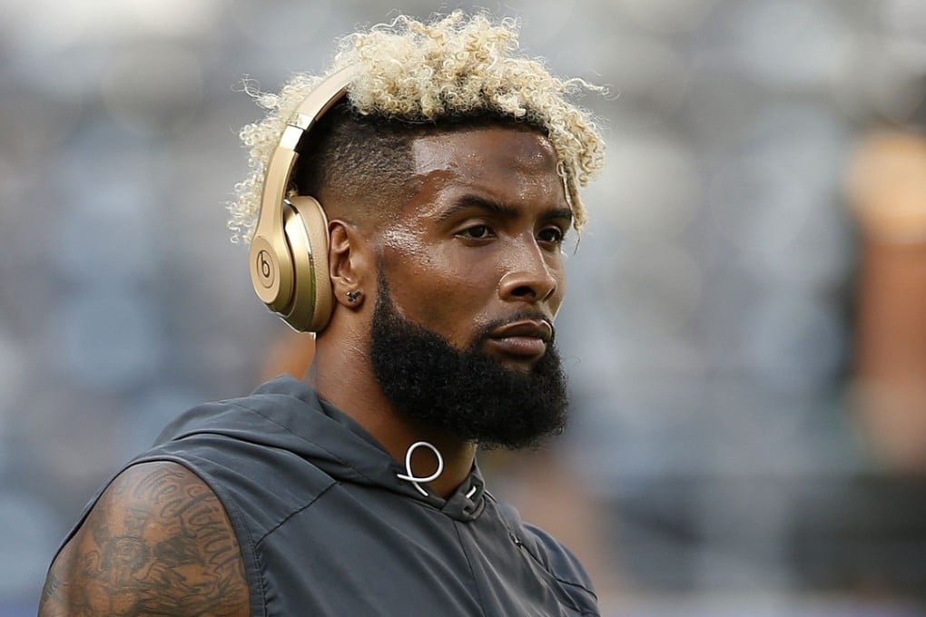 Odell Beckham Jnr says ESPN’s controversial fantasy football sketch left him ‘speechless’. Photo: AFP