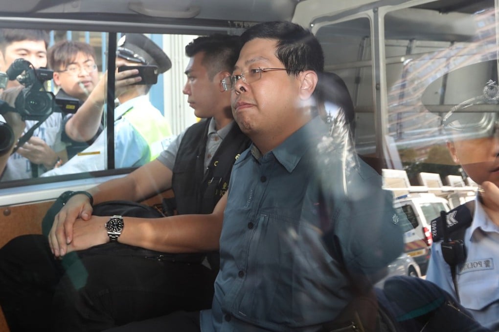 Howard Lam Lam is currently in custody for misleading police with allegations that he had been abducted in broad daylight and abused by mainland Chinese agents. Photo: Edward Wong