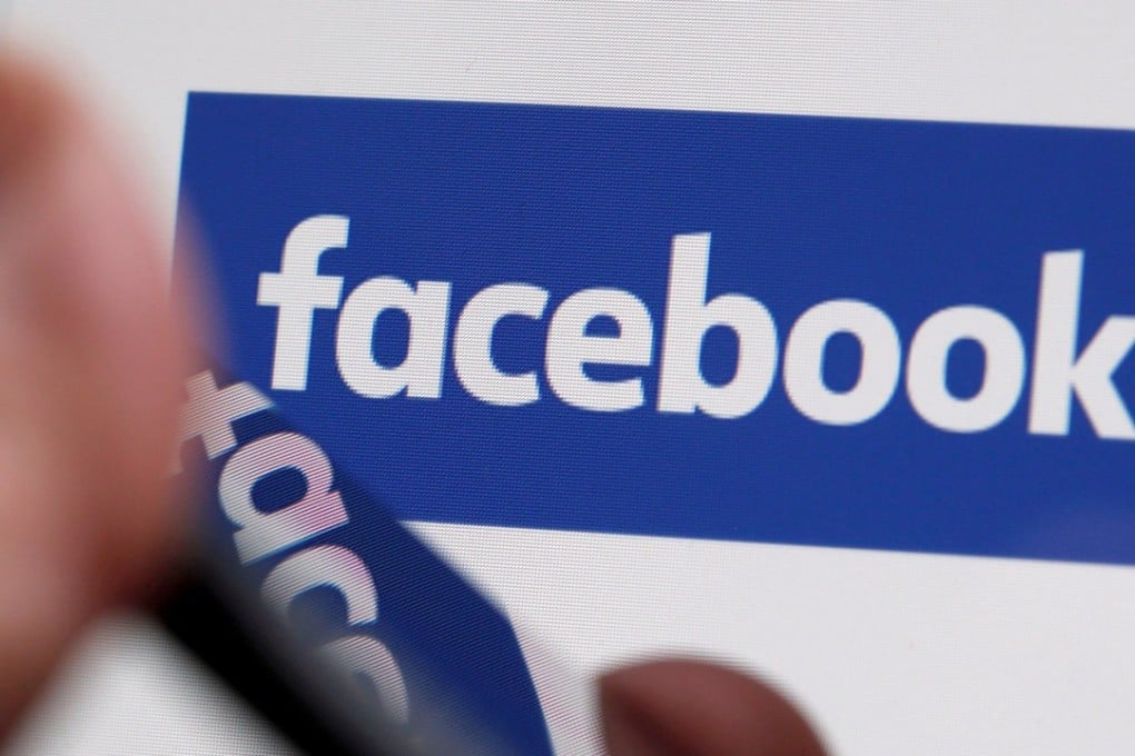 The Facebook logo is displayed on the company's website. The social media giant is building its 10th data centre in Ohio. Photo: Reuters