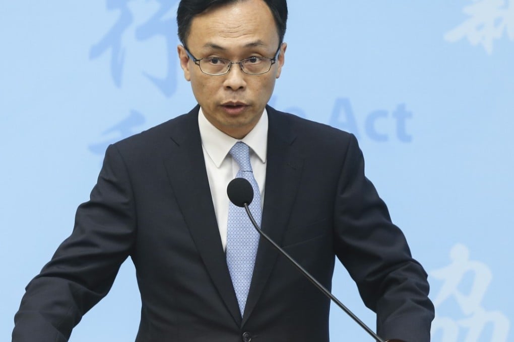 Patrick Nip said he ‘reported and discussed’ the administration’s plans for the polls with the central government. Photo:Sam Tsang