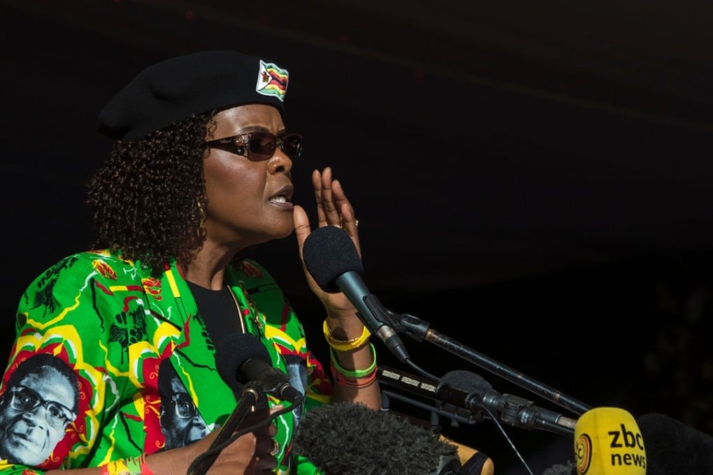 Zimbabwean first lady Grace Mugabe. Picture: AFP