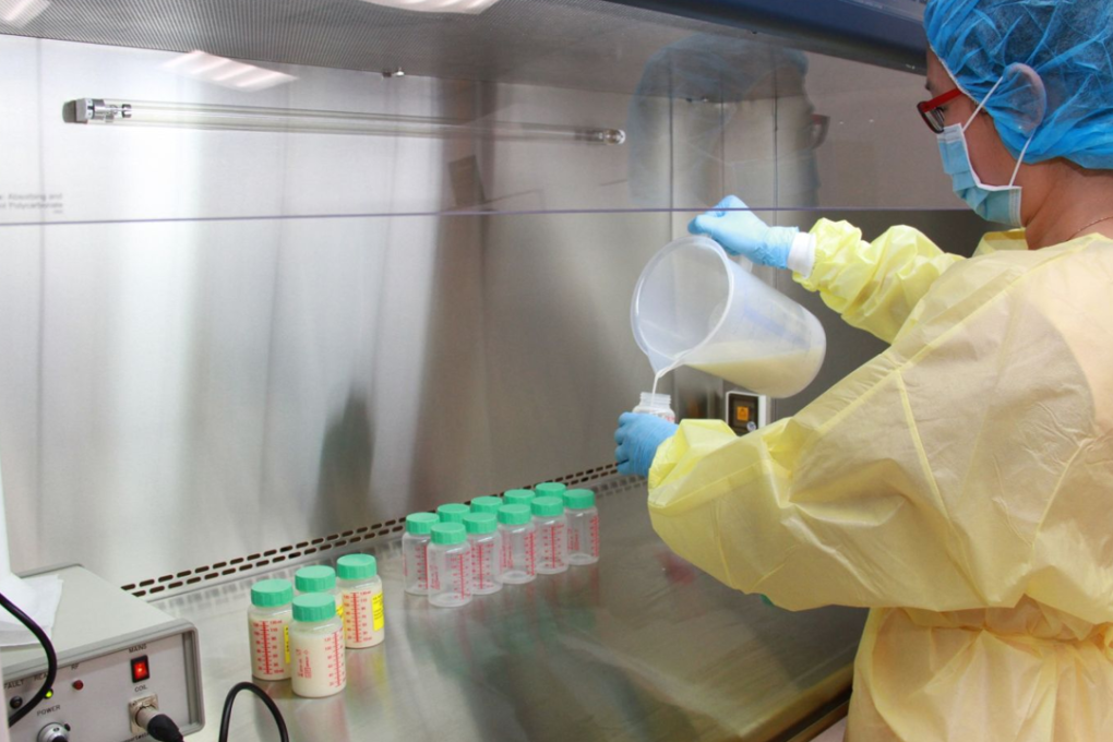 Singapore’s first human milk bank was launched on Thursday (Aug 17) as part of a new three-year pilot between KK Women’s and Children’s Hospital (KKH) and Temasek Foundation Cares. Photo: Esther Leong/TODAY