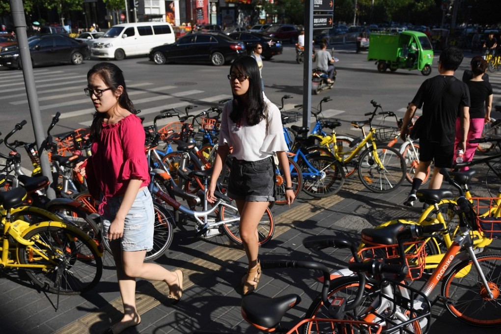 China s first listed bike sharing firm surges in Shanghai debut South China Morning Post
