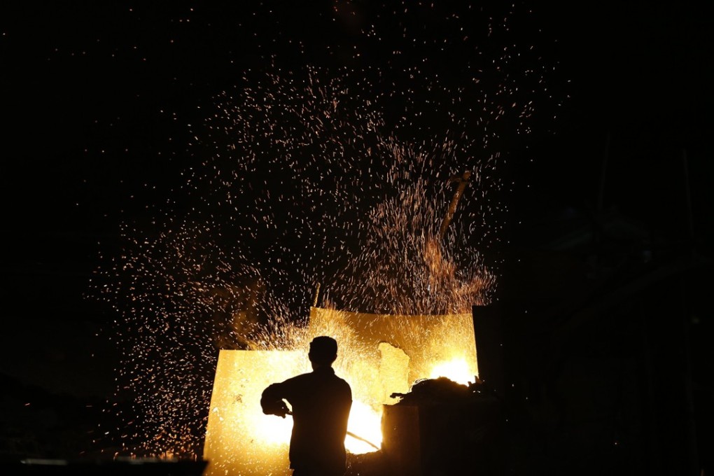 Beijing issued an edict in April this year, ordering the closure of smelting plants that flouted industry and environment regulations, sending aluminium prices higher on expectation of tighter supply. Photo: Reuters