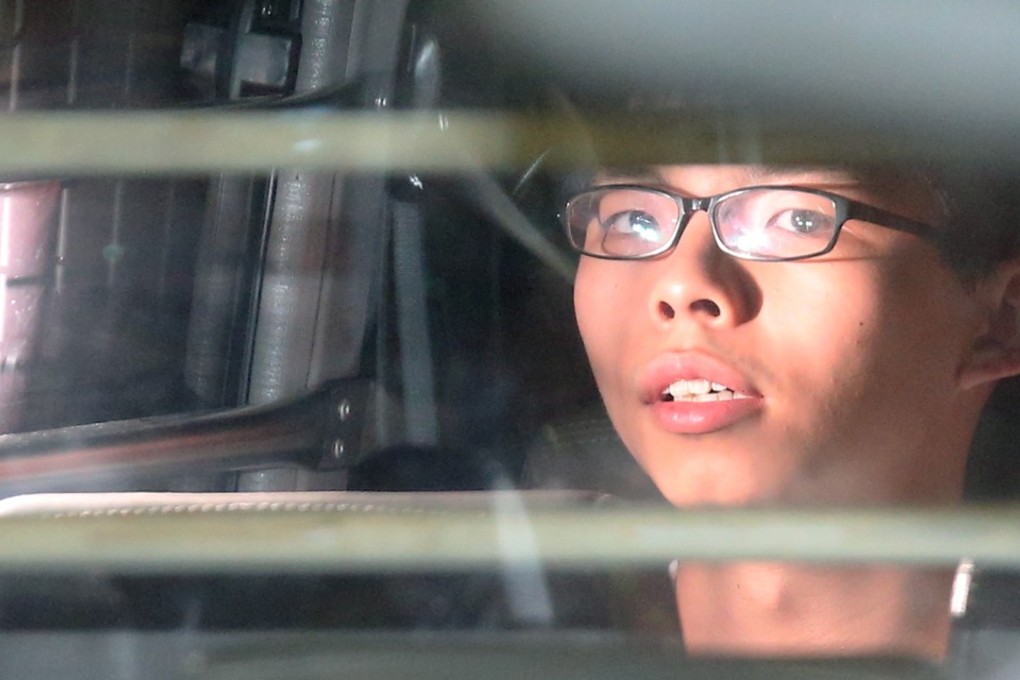 Joshua Wong’s mother said he had sacrificed to build ‘a more beautiful Hong Kong’. Photo: K. Y. Cheng