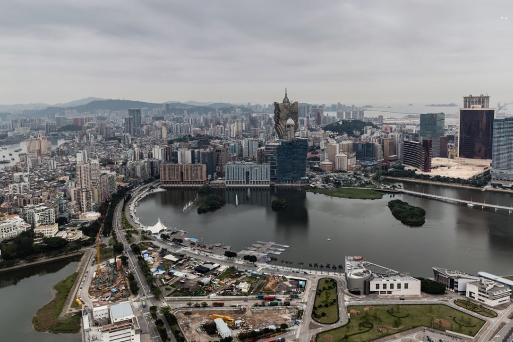 The skyline of Macau in May 2015. Over 60 per cent of Macau’s total area is reclaimed land, compared with just 6 per cent for Hong Kong, according to Our Hong Kong Foundation. Photo: AFP