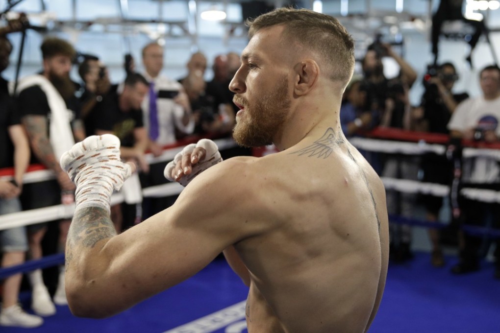 Conor McGregor is making his professional boxing debut. Photo: AP