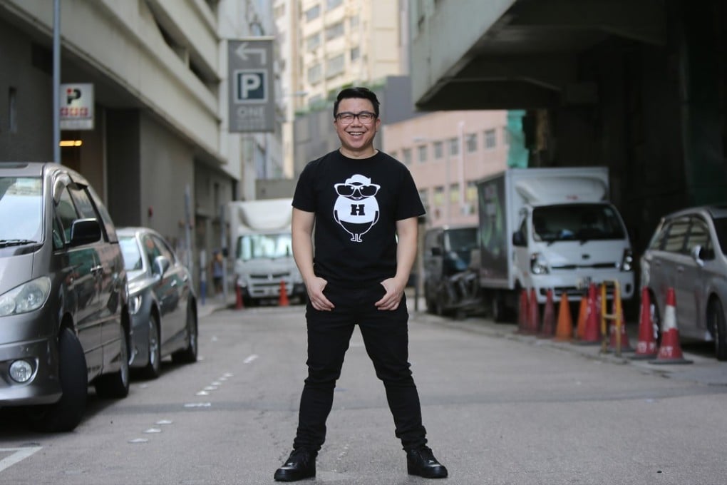 Singer-songwriter Hanjin Tan poses in an old industrial area in Wong Chuk Hang. Photo: Xiaomei Chen