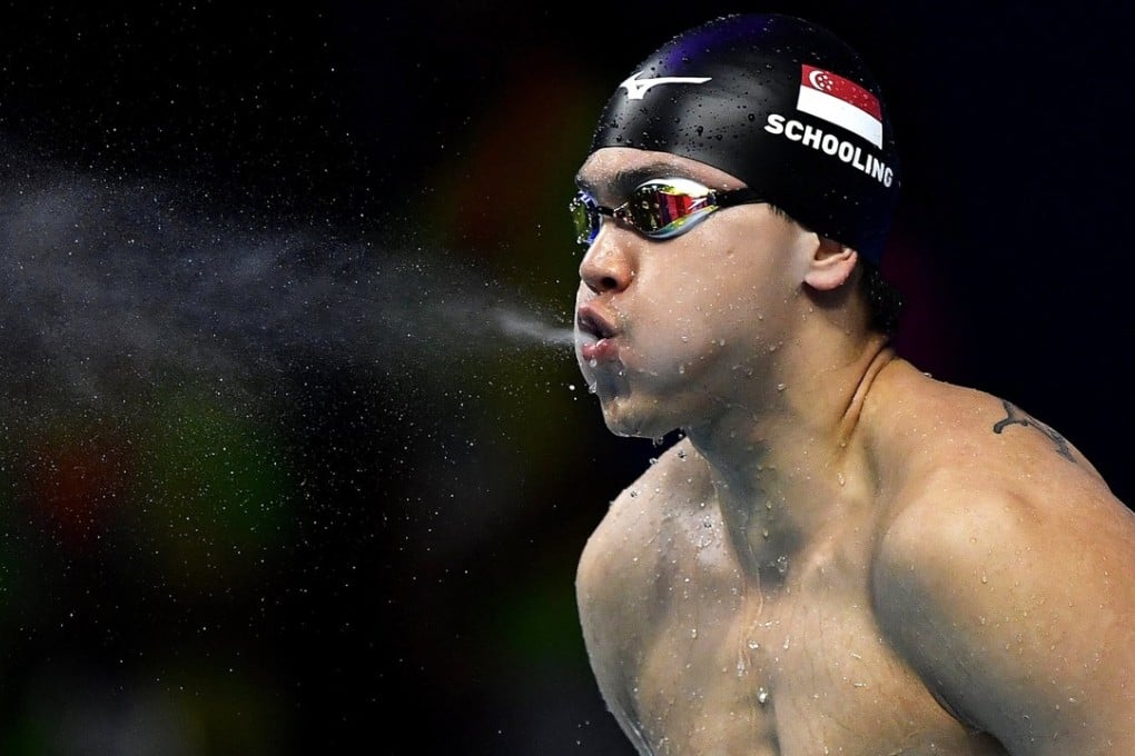 Joseph Schooling will feature for Singapore at the Southeast Asian Games. Photo: EPA