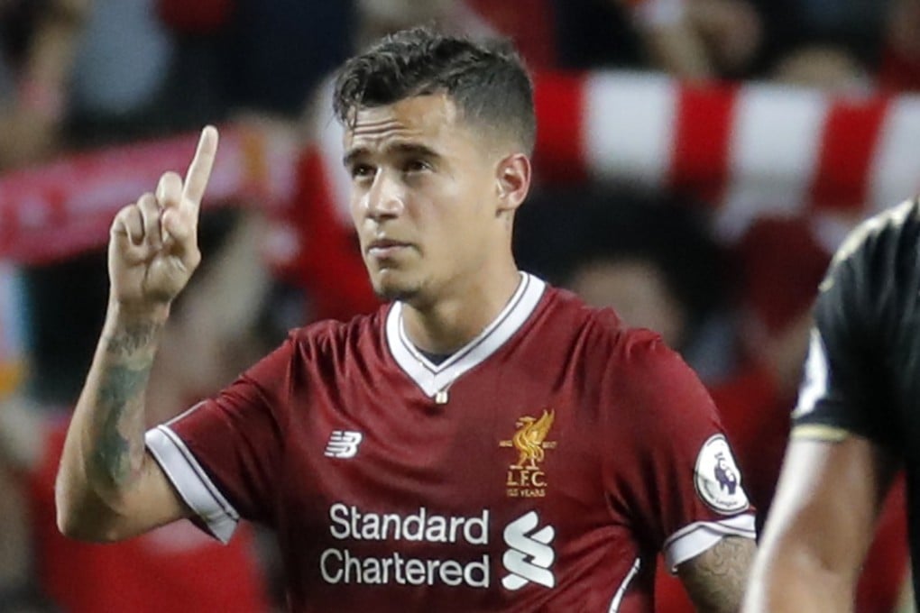 Liverpool’s Philippe Coutinho scored 14 goals in all competitions last season. Photo: AP