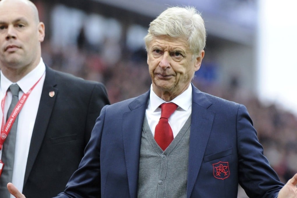Arsenal manager Arsene Wenger claims his team are disadvantaged when it comes to penalty appeals. Photo: AP