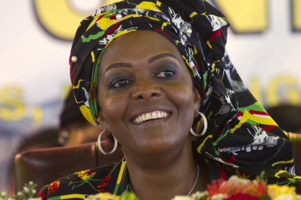Zimbabwean first lady Grace Mugabe in 2016. Photo: AP