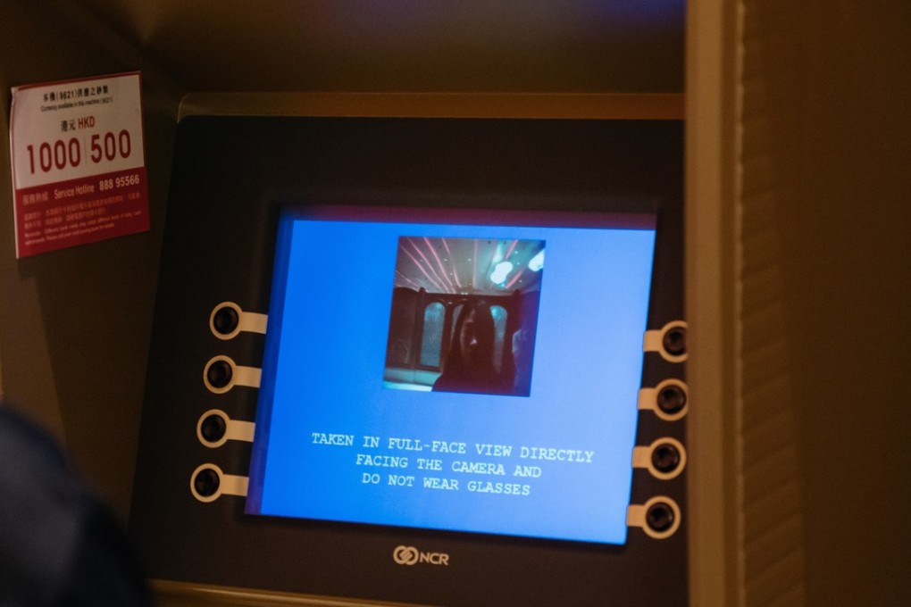 Imagery captured from a customer identification camera is displayed on the monitor of an automated teller machine (ATM) equipped with facial recognition software in an arranged photograph taken in Macau on Thursday, May 25, 2017. Chinese bettors withdrawing money from some ATMs in Macau need to do more than punch in their PIN code. They also have to stare into a camera for six seconds so facial recognition software can verify their identity and help monitor transactions. Photo: Bloomberg