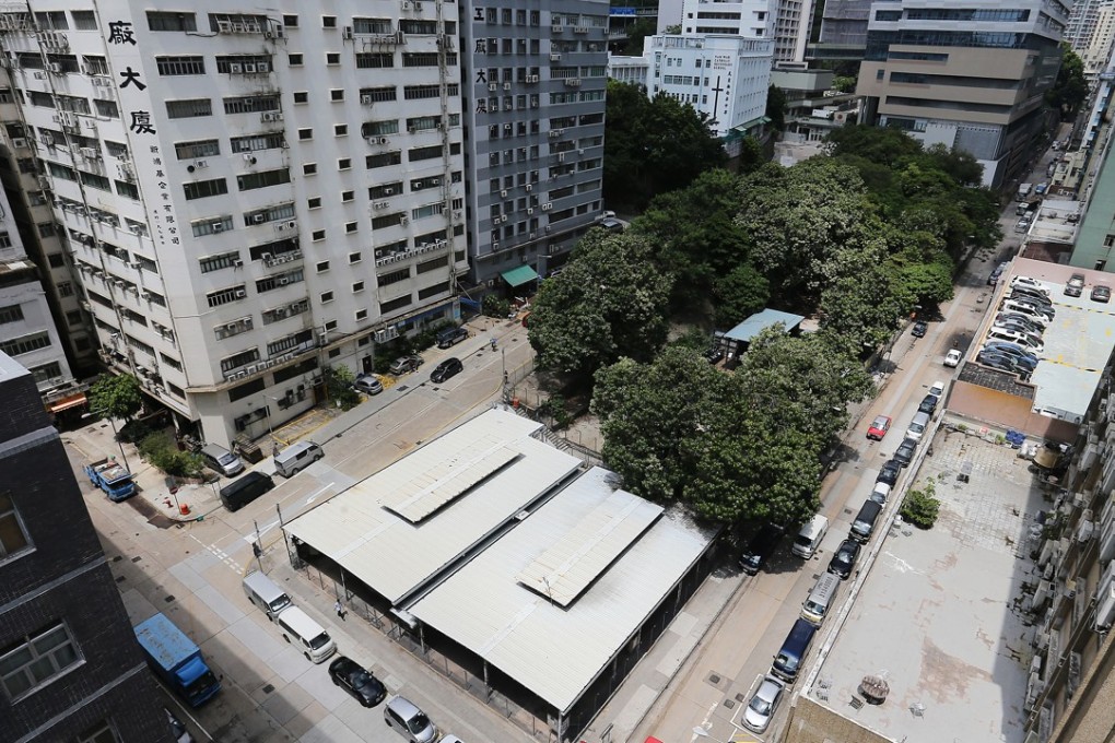 New World is planning to create an office ‘cluster’ targeting innovative companies at the intersection of Wing Hong Street and Yu Chau West Street in Cheung Sha Wan. Photo: Dickson Lee