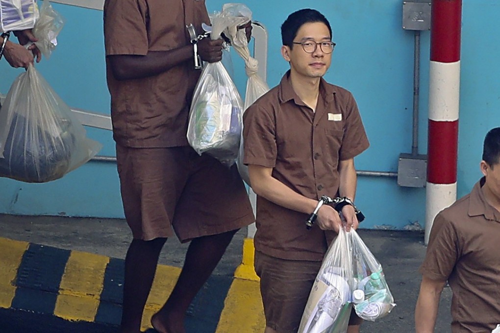 Nathan Law Kwun-chung is expected to be transferred to a facility on Lantau Island. Photo: Handout