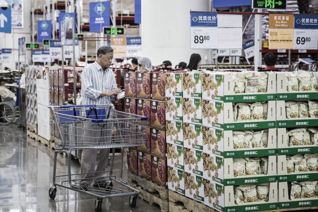 Walmart, the world’s biggest retailer that runs more than 400 stores on the mainland, launched its food safety collaboration centre in Beijing in October last year. Photo: Bloomberg