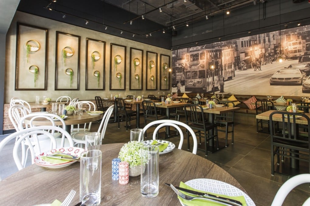 Interior of Second Street Comfort Food & Bar in Sai Ying Pun.