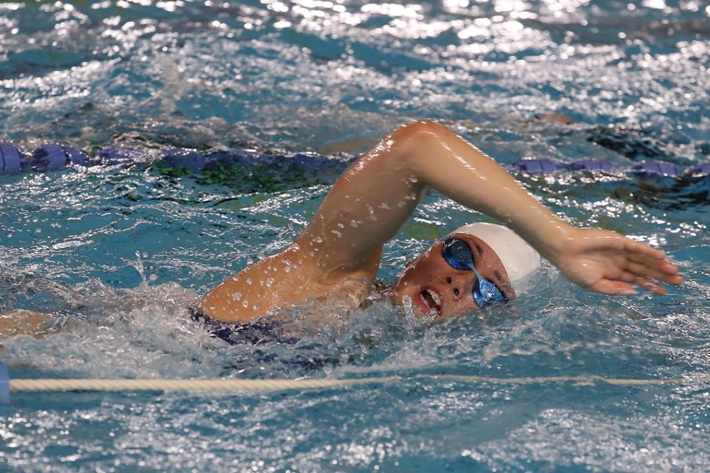 Hong Kong swimmer Siobhan Haughey in training. Photo: Nora Tam