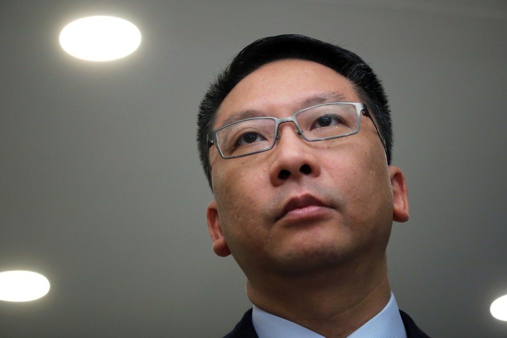 Secretary for Justice Rimsky Yuen Kwok-keung put up a stout defence of the integrity of the judiciary. Photo: Edward Wong