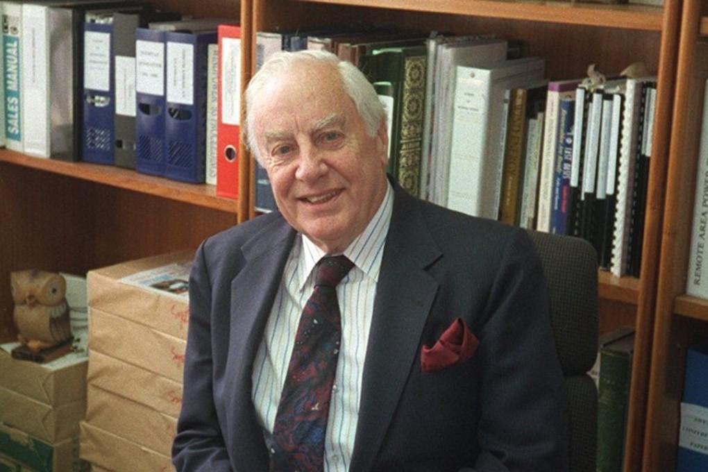 Michael Sandberg, former chairman of HSBC, during a visit to Hong Kong on December 22, 1997. Photo: SCMP