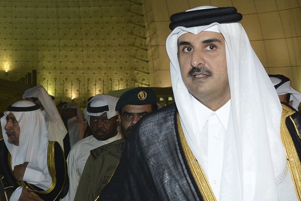 Qatar's Emir Sheikh Tamim bin Hamad Al Thani in Doha, Qatar, on June 7. His oil-rich nation has been locked in a fierce diplomatic struggle with Arab neighbours over his nation’s ties to Iran. Photo: AP