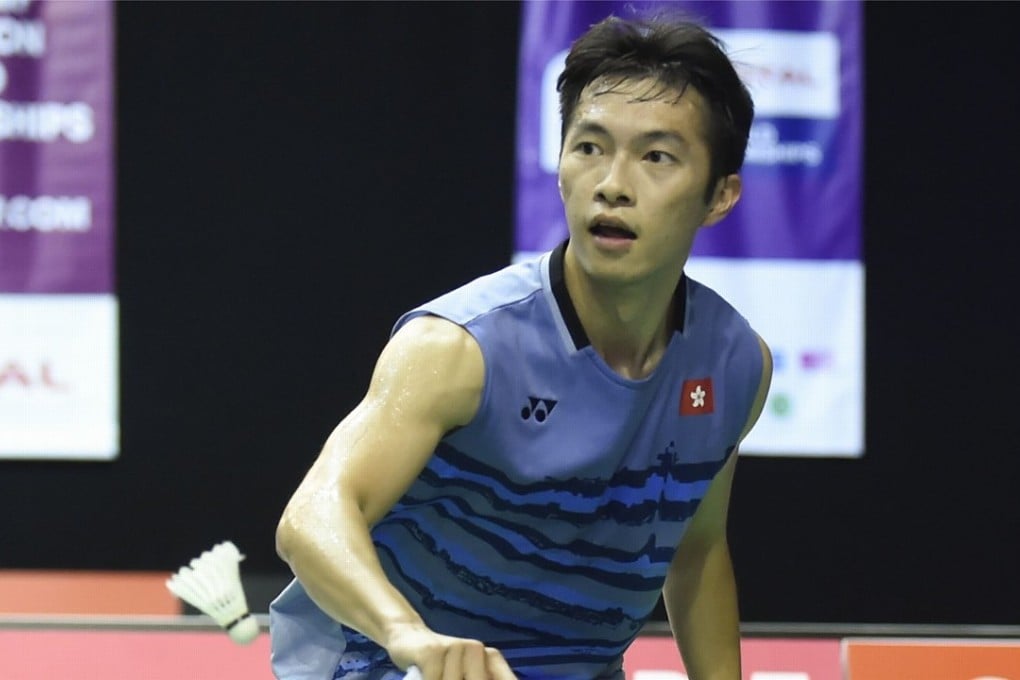 Hong Kong's Angus Ng Ka Long in Glasgow. Photo: AFP