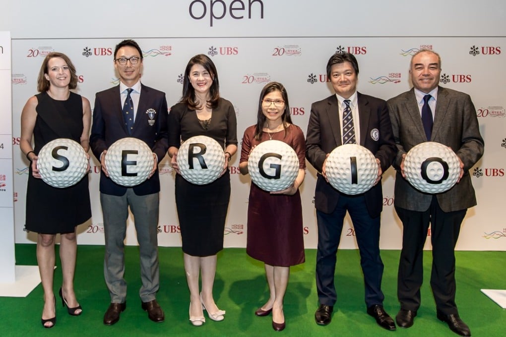 VIP guests confirm Sergio Garcia’s attendence at the 2017 Hong Kong Open Photo: Handout