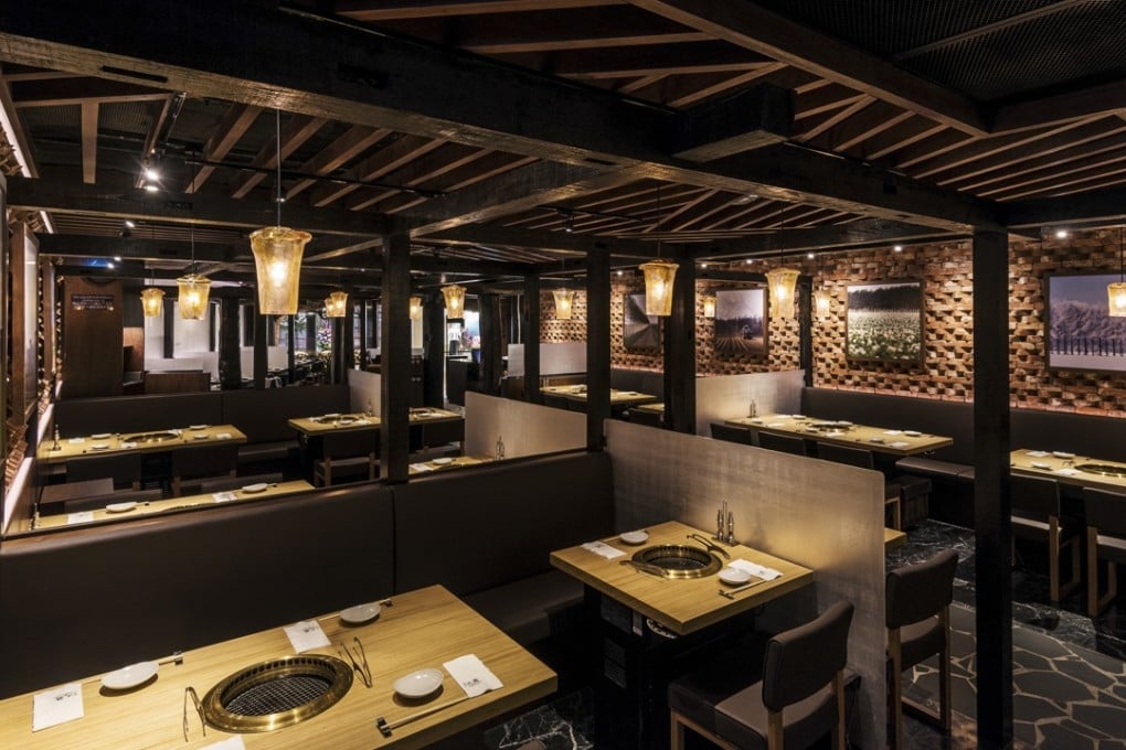 The interior of Kagura in Elements Mall, Kowloon.