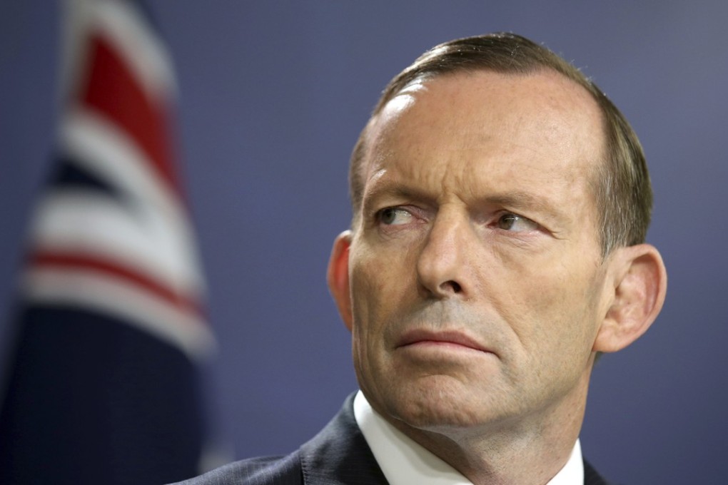 Former Australian prime minister Tony Abbott. Photo: AP