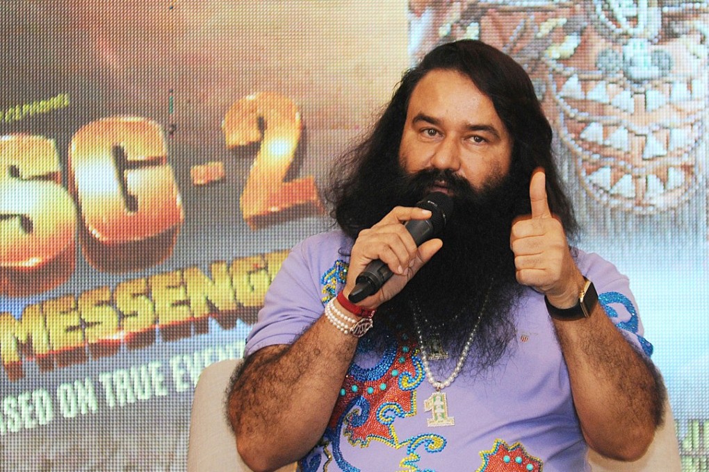Spiritual leader Gurmeet Ram Rahim Singh. Photo: EPA